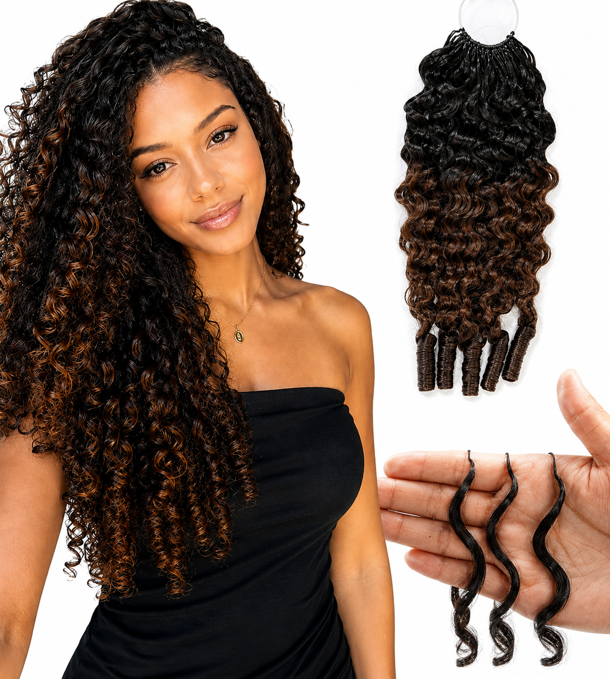 Video
Boho Braids Brumese Curly 60g 50 Strands Human Crochet Hair For Women 14-22 Inch Burmese Curly Bundles 100% Remy Human Hair Pre-Separated Invisible Miracle Knots Feather Crochet Human Hair Boho Extensions Ombre ColorT1B/4# - S1B/4 - View 2
Boho Braids Brumese Curly 60g 50 Strands Human Crochet Hair For Women 14-22 Inch Burmese Curly Bundles 100% Remy Human Hair Pre-Separated Invisible Miracle Knots Feather Crochet Human Hair Boho Extensions Ombre ColorT1B/4# - S1B/4 - View 3
Boho Braids Brumese Curly 60g 50 Strands Human Crochet Hair For Women 14-22 Inch Burmese Curly Bundles 100% Remy Human Hair Pre-Separated Invisible Miracle Knots Feather Crochet Human Hair Boho Extensions Ombre ColorT1B/4# - S1B/4 - View 4
Boho Braids Brumese Curly 60g 50 Strands Human Crochet Hair For Women 14-22 Inch Burmese Curly Bundles 100% Remy Human Hair Pre-Separated Invisible Miracle Knots Feather Crochet Human Hair Boho Extensions Ombre ColorT1B/4# - S1B/4 - View 5
Boho Braids Brumese Curly 60g 50 Strands Human Crochet Hair For Women 14-22 Inch Burmese Curly Bundles 100% Remy Human Hair Pre-Separated Invisible Miracle Knots Feather Crochet Human Hair Boho Extensions Ombre ColorT1B/4# - S1B/4 - View 6
Boho Braids Brumese Curly 60g 50 Strands Human Crochet Hair For Women 14-22 Inch Burmese Curly Bundles 100% Remy Human Hair Pre-Separated Invisible Miracle Knots Feather Crochet Human Hair Boho Extensions Ombre ColorT1B/4# - S1B/4 - View 7
Boho Braids Brumese Curly 60g 50 Strands Human Crochet Hair For Women 14-22 Inch Burmese Curly Bundles 100% Remy Human Hair Pre-Separated Invisible Miracle Knots Feather Crochet Human Hair Boho Extensions Ombre ColorT1B/4# - S1B/4 - View 8
Boho Braids Brumese Curly 60g 50 Strands Human Crochet Hair For Women 14-22 Inch Burmese Curly Bundles 100% Remy Human Hair Pre-Separated Invisible Miracle Knots Feather Crochet Human Hair Boho Extensions Ombre ColorT1B/4# - S1B/4 - View 9
Boho Braids Brumese Curly 60g 50 Strands Human Crochet Hair For Women 14-22 Inch Burmese Curly Bundles 100% Remy Human Hair Pre-Separated Invisible Miracle Knots Feather Crochet Human Hair Boho Extensions Ombre ColorT1B/4# - S1B/4 - View 10
Boho Braids Brumese Curly 60g 50 Strands Human Crochet Hair For Women 14-22 Inch Burmese Curly Bundles 100% Remy Human Hair Pre-Separated Invisible Miracle Knots Feather Crochet Human Hair Boho Extensions Ombre ColorT1B/4# - S1B/4 - View 11
Boho Braids Brumese Curly 60g 50 Strands Human Crochet Hair For Women 14-22 Inch Burmese Curly Bundles 100% Remy Human Hair Pre-Separated Invisible Miracle Knots Feather Crochet Human Hair Boho Extensions Ombre ColorT1B/4# - S1B/4 - View 12
Boho Braids Brumese Curly 60g 50 Strands Human Crochet Hair For Women 14-22 Inch Burmese Curly Bundles 100% Remy Human Hair Pre-Separated Invisible Miracle Knots Feather Crochet Human Hair Boho Extensions Ombre ColorT1B/4# - S1B/4 - View 13
Boho Braids Brumese Curly 60g 50 Strands Human Crochet Hair For Women 14-22 Inch Burmese Curly Bundles 100% Remy Human Hair Pre-Separated Invisible Miracle Knots Feather Crochet Human Hair Boho Extensions Ombre ColorT1B/4# - S1B/4 - View 14
Boho Braids Brumese Curly 60g 50 Strands Human Crochet Hair For Women 14-22 Inch Burmese Curly Bundles 100% Remy Human Hair Pre-Separated Invisible Miracle Knots Feather Crochet Human Hair Boho Extensions Ombre ColorT1B/4# - S1B/4 - View 15

Customer Reviews (4)
View More
5.00
Review Policy
Will Repurchase (1)Looks Natural (1)Claws for Hair (1)
t***c
5 Apr,2026
Color: S2, Wigs Length: 16 inch, Wigs Density: 1PACK-60g
Color: S2Wigs Length: 16 inchWigs Density: 1PACK-60g
This hair is beautiful I put miracle knots in my daughter’s hair 16 inches number 2 matched her hair perfectly. I’m giving her two high ponytails so it needed to be a few inches pass her shoulders.
Translate
 
From SHEIN US
Points Program

Helpful (3)

k***i
13 Aug,2026
Color: S2, Wigs Length: 16 inch, Wigs Density: 1PACK-60g
Color: S2Wigs Length: 16 inchWigs Density: 1PACK-60g
This is real human hair love it
Translate
From SHEIN US
Points Program

Helpful (1)

d***6
14 Jul,2026
Color: S2, Wigs Length: 14 inch, Wigs Density: 1PACK-60g
Color: S2Wigs Length: 14 inchWigs Density: 1PACK-60g
Me encantan los volveré a comprar 🤩🫶
Translate
From SHEIN US
Points Program

Helpful (1)


View more reviews
Boho Braids Brumese Curly 60g 50 Strands Human Crochet Hair For Women 14-22 Inch Burmese Curly Bundles 100% Remy Human Hair Pre-Separated Invisible Miracle Knots Feather Crochet Human Hair Boho Extensions Ombre ColorT1B/4#